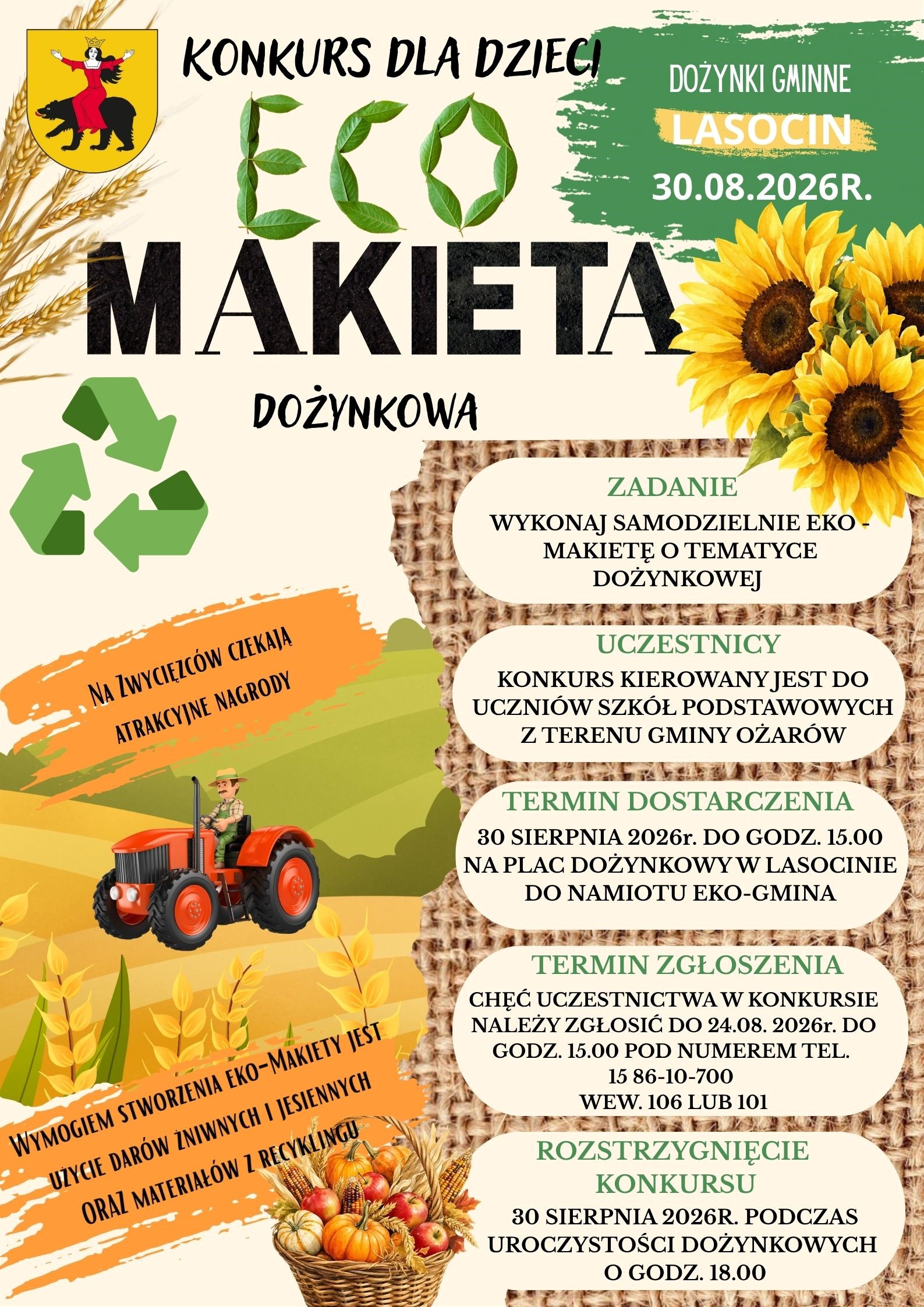 Konkurs dla dzieci ECO MAKIETA