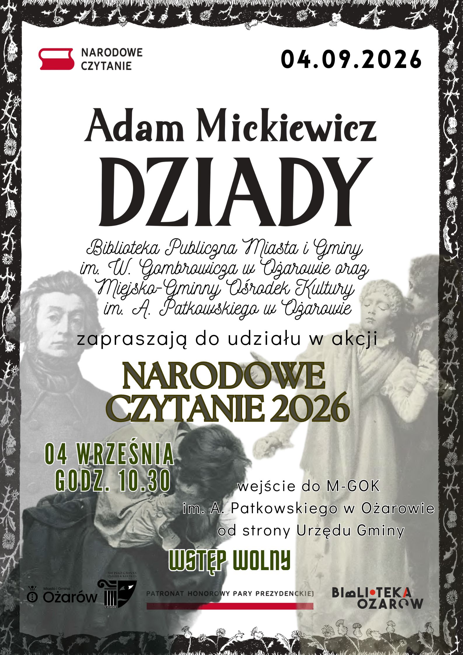 Narodowe Czytanie 2026 Narodowe Czytanie 2026